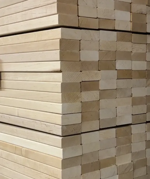 Sauna Wood Materials ready for shipping